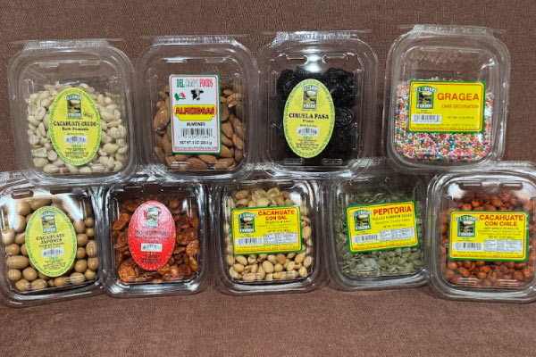 botanas-el-campo-foods Botanas con papas fritas, chicharrones, duros de harina, cacahuates enchilados