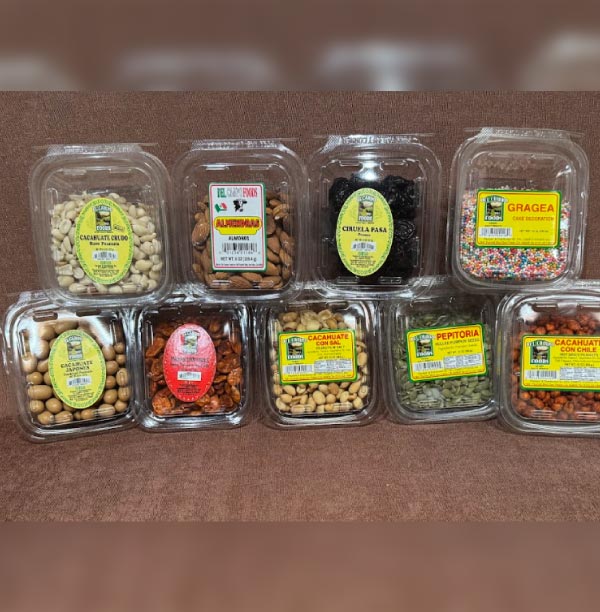 productos empaquetados para restaurantes y tiendas en sacramento